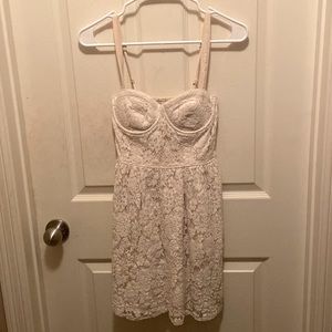 Mini corset top dress